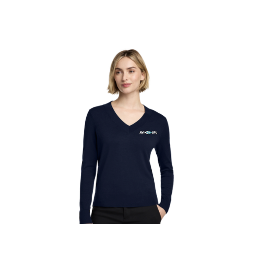 Brooks Brothers® Women’s Cotton Stretch V-Neck Sweater